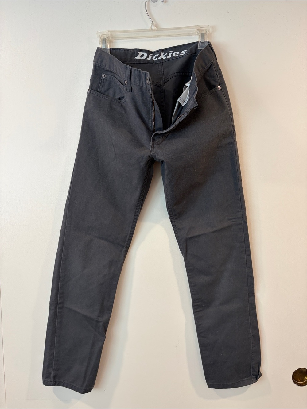 Dickies Men’s Black Straight Jeans